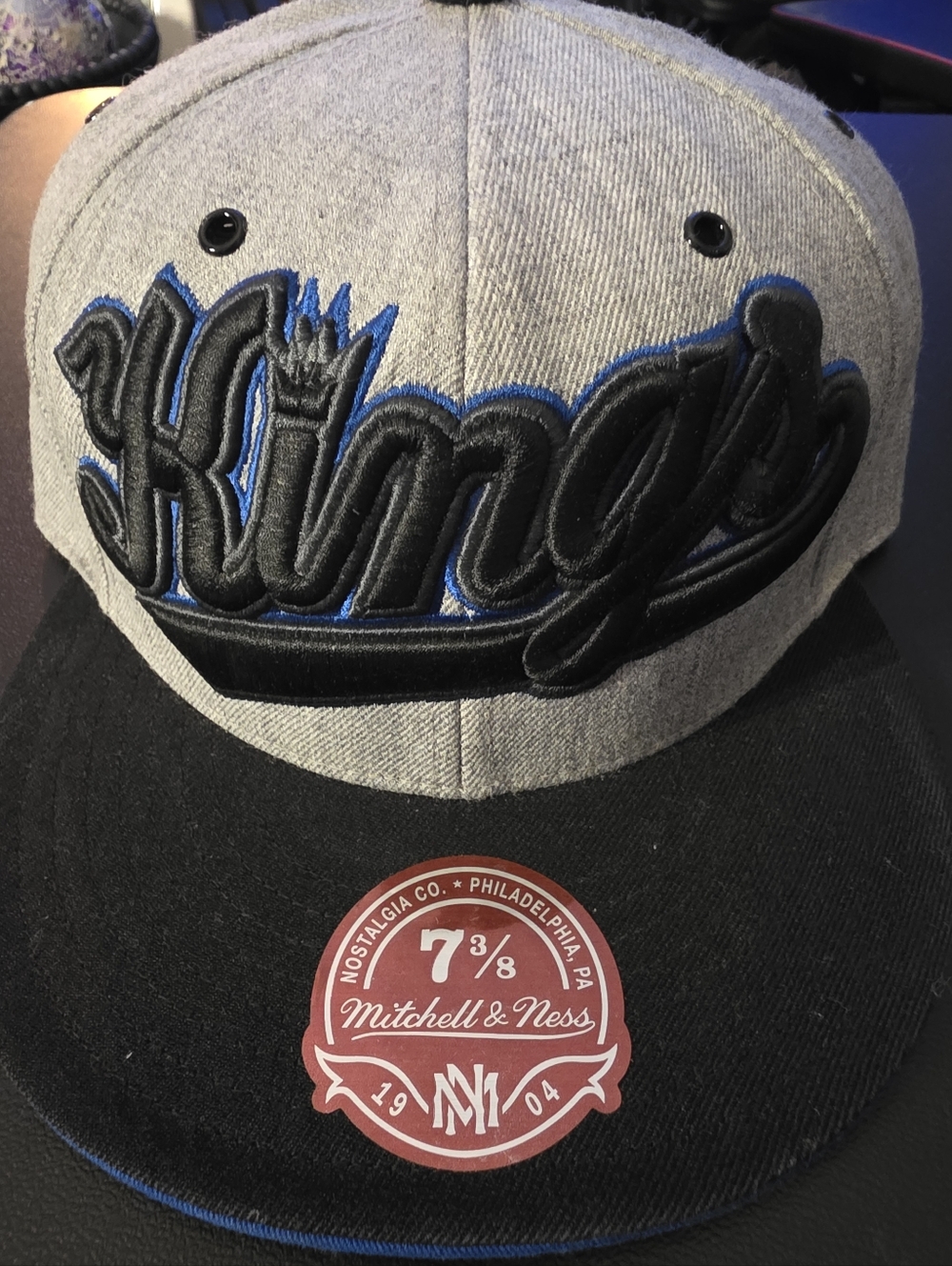 Liked New Mitchell and Ness Sacramento Kings Hat fitted 7 3/8